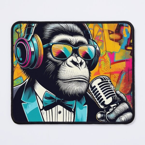 Item preview, Colorful Ape Collage designed and sold by Daniel Dudgeon.
