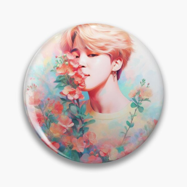 Item preview, Jimin's Floral Fantasy - Jimin Fan Art designed and sold by SipandStan.