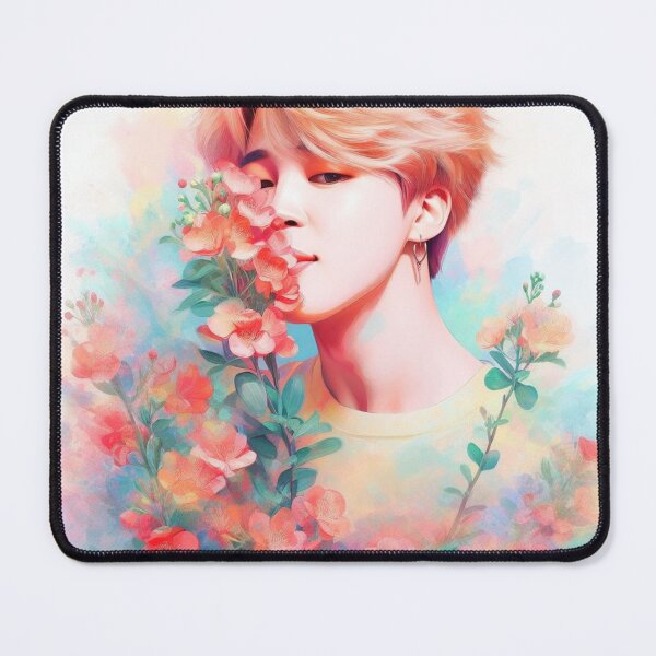 Item preview, Jimin's Floral Fantasy - Jimin Fan Art designed and sold by SipandStan.