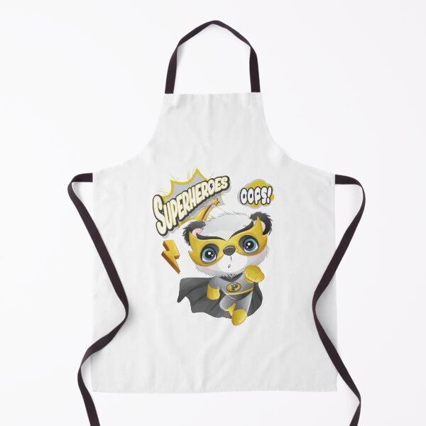 Item preview, cute superhero panda oops, superhero panda oops, superhero panda designed and sold by GreyStanzione1.