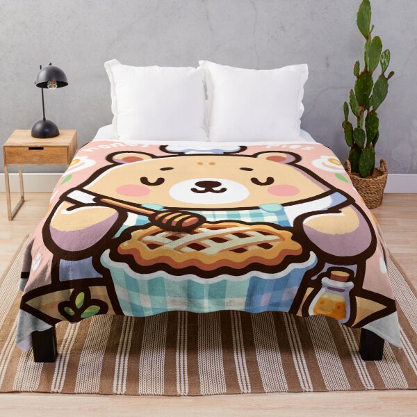 Item preview, Cheerful Bear Baker with Honey Pie designed and sold by OniumEth.