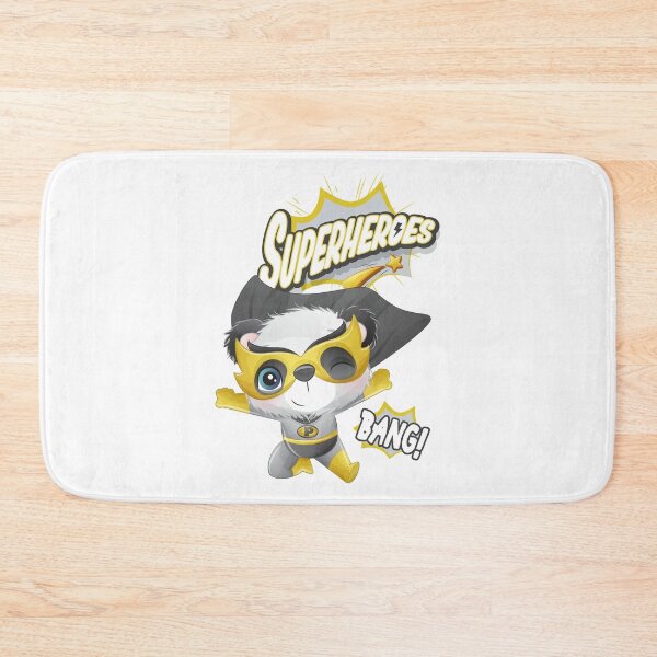 Item preview, cute superhero panda bang, superhero panda bang, superhero designed and sold by GreyStanzione1.