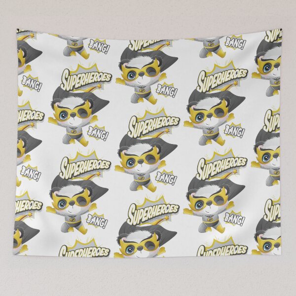 Item preview, cute superhero panda bang, superhero panda bang, superhero designed and sold by GreyStanzione1.