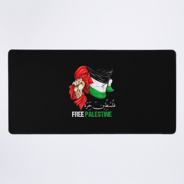 Item preview, Free Gaza Free Palestine Flag Arabic Jerusalem Human Rights designed and sold by ferdesdas.