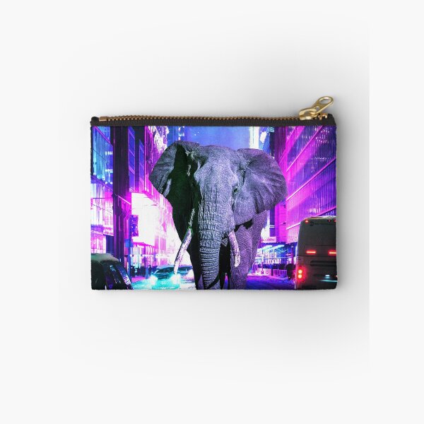 Item preview, Elephant Lost in the Blinding Lights designed and sold by Dani Moffet.