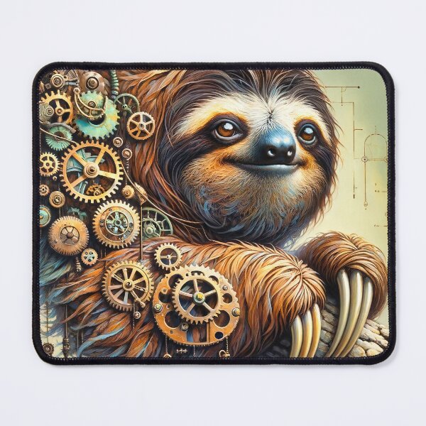 Item preview, Steampunk Sloth designed and sold by NovosArt.