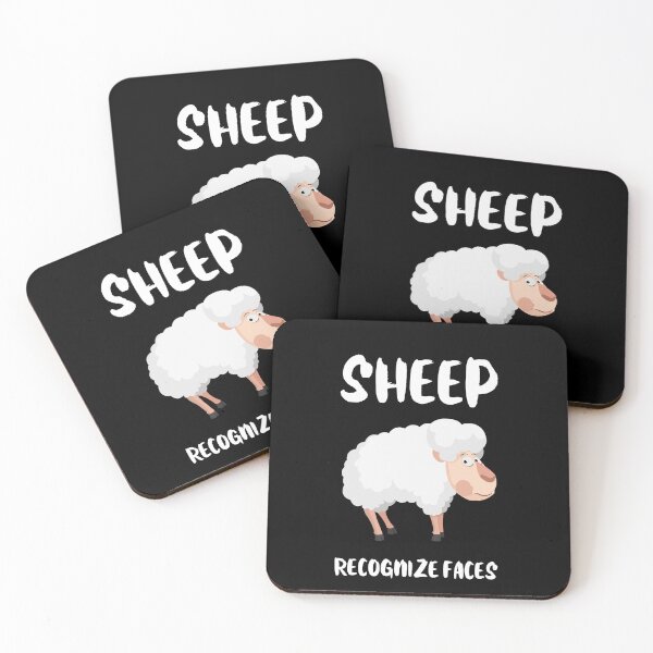 Item preview, Sheep recognize Faces Animal Facts Fun Trivia Education designed and sold by StudioTVDinners.