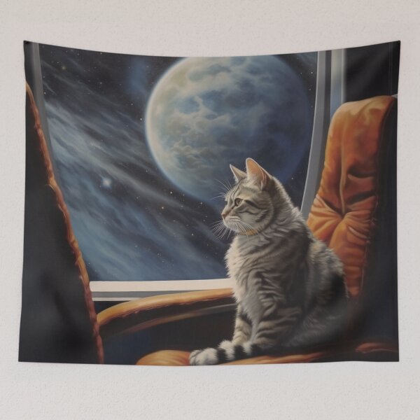 Item preview, Ship's Cat designed and sold by MidJourneymen.