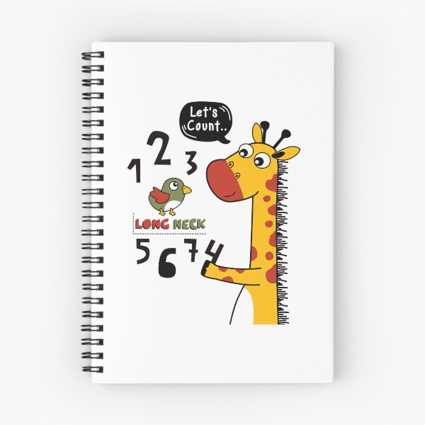 Item preview, funny giraffe and bird, cartoon giraffe and bird, funny giraffe with little bird designed and sold by GreyStanzione1.