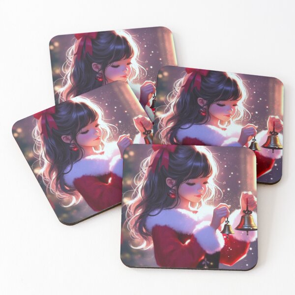 Item preview, girl holding a bell designed and sold by growing-mom.