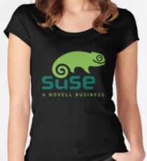 Open Suse Linux Merchandise Women's Fitted Scoop T-Shirt