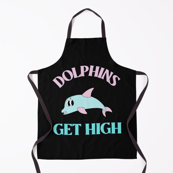 Item preview, Dolphins Get High Animal Facts T-Shirt Fun Trivia Education designed and sold by StudioTVDinners.