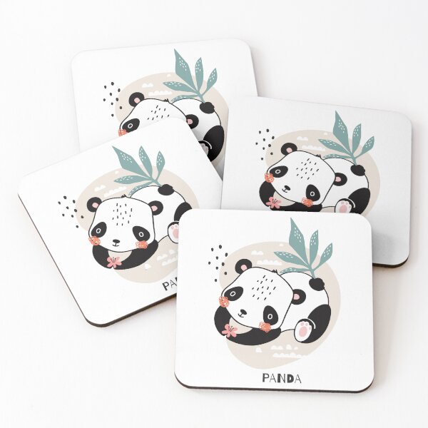 Item preview, Jungle baby panda, panda cartoon in jungle, cute panda in jungle designed and sold by GreyStanzione1.