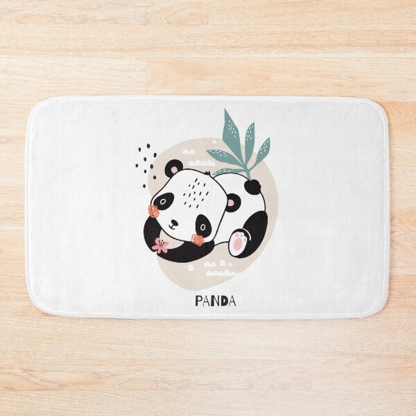 Item preview, Jungle baby panda, panda cartoon in jungle, cute panda in jungle designed and sold by GreyStanzione1.