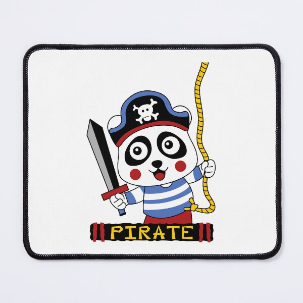 Item preview, panda pirate, cartoon panda pirate, cute panda pirate designed and sold by GreyStanzione1.