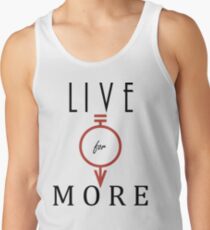 Camisetas de tirantes para hombre Live for More - Red Rising Quote camiseta