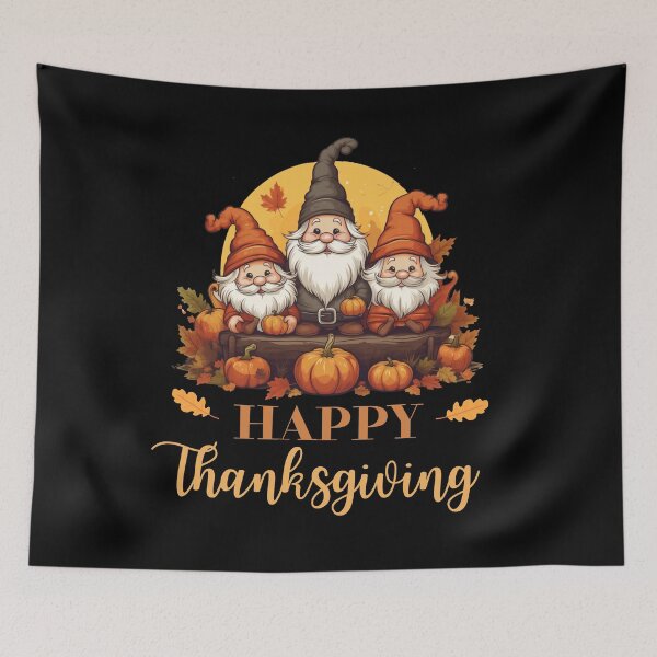 Item preview, Gnomes Happy Thanksgiving Day Fall Autumn Gnome Lover  designed and sold by ArtFromBeyond.