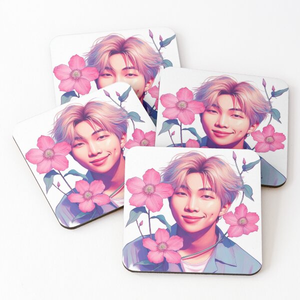 Item preview, RM’s Floral Dream - A BTS Inspired Fan Art  designed and sold by SipandStan.