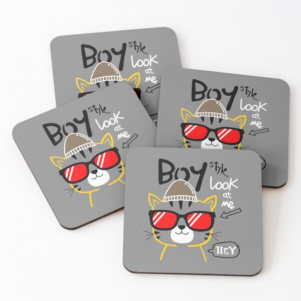 Item preview, cool cat boy sunglasses, style cat boy sunglasses, cool cat with sunglasses and hat designed and sold by GreyStanzione1.