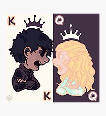 King and Queen Photographic Print