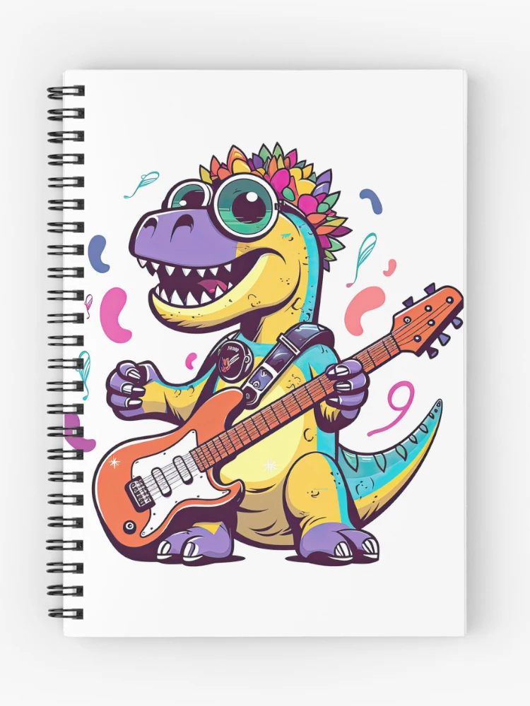 Thumbnail 1 of 3, Journal, Rockin' Rex Riffs designed and sold by DenseColor.