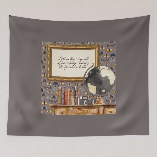 Item preview, Dark Academia Quote 1 designed and sold by WildBeauty.