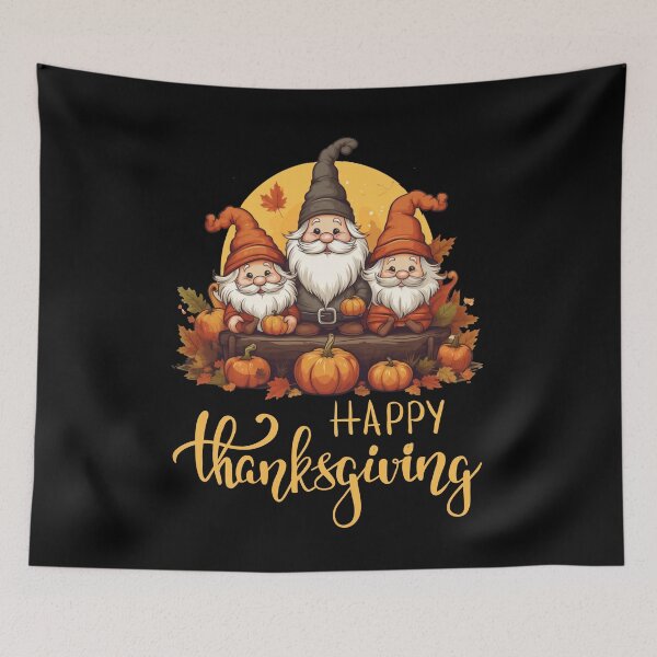 Item preview, Gnomes Happy Thanksgiving Day Fall Autumn Gnome Lover  designed and sold by ArtFromBeyond.