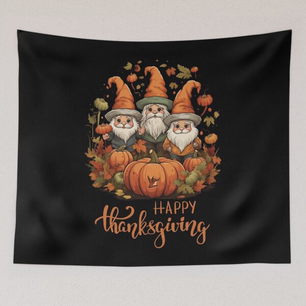 Item preview, Gnomes Happy Thanksgiving Day Fall Autumn Gnome Lover  designed and sold by ArtFromBeyond.
