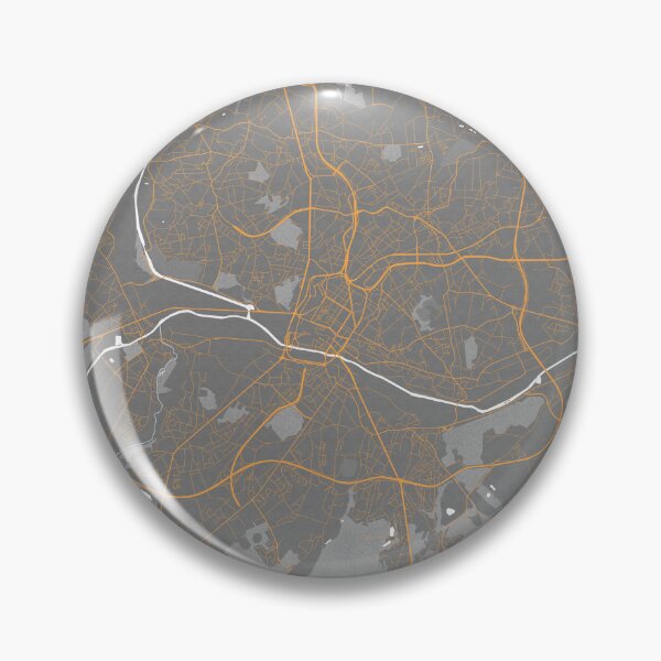 Item preview, Charleroi City Map of Belgium - Bauhaus designed and sold by deMAP.