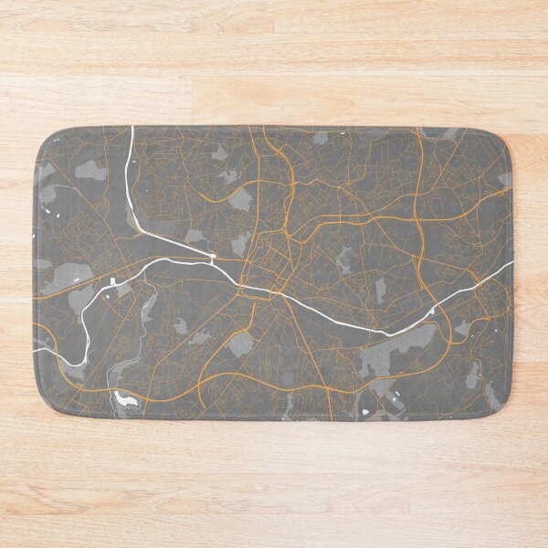 Item preview, Charleroi City Map of Belgium - Bauhaus designed and sold by deMAP.