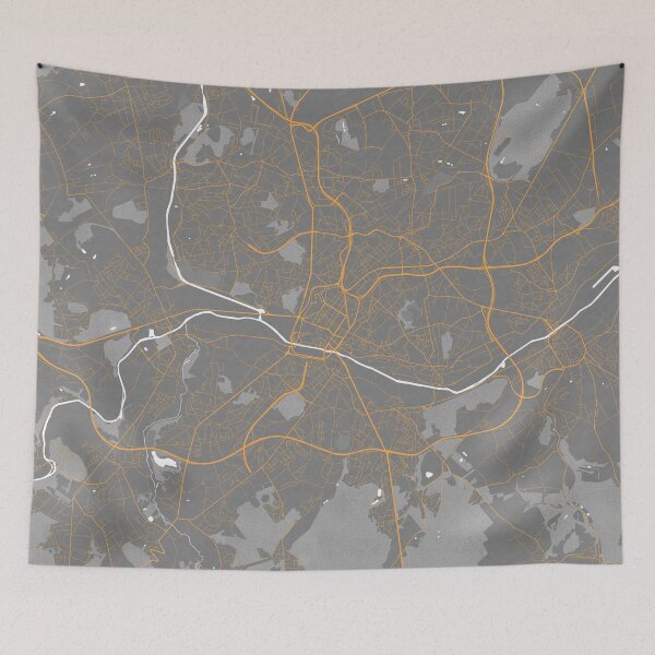 Item preview, Charleroi City Map of Belgium - Bauhaus designed and sold by deMAP.