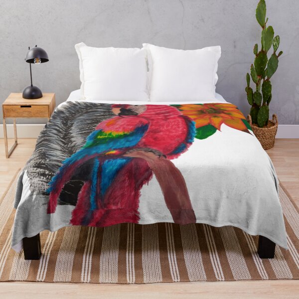 Item preview, Macaw ecuadorian with bromeliad designed and sold by andrexart.