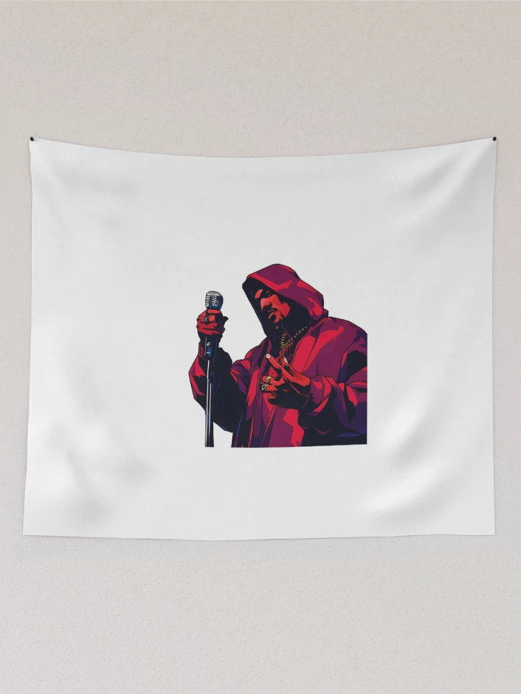 Thumbnail 2 of 3, Tapestry, Rakim Rapper designed and sold by Ragil-Studio.