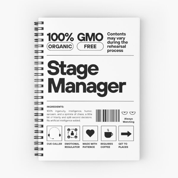 Item preview, Stage Manager Technical Theatre Funny Gift designed and sold by BackstageMagic.