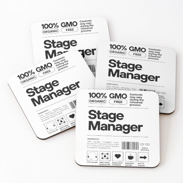 Item preview, Stage Manager Technical Theatre Funny Gift designed and sold by BackstageMagic.