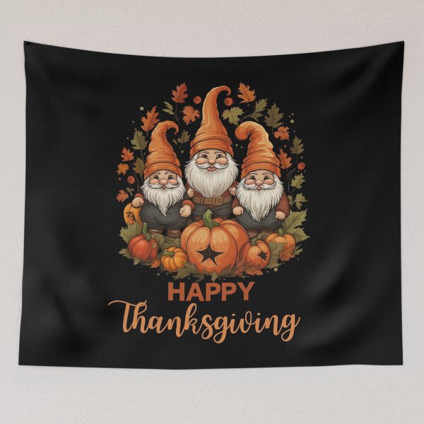 Item preview, Gnomes Happy Thanksgiving Day Fall Autumn Gnome Lover  designed and sold by ArtFromBeyond.