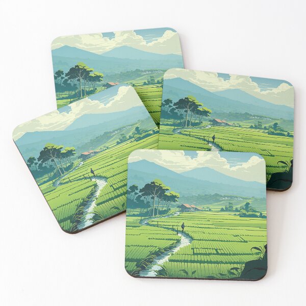 Item preview, Indian Farmlands in Verdant Splendor designed and sold by krishutd.