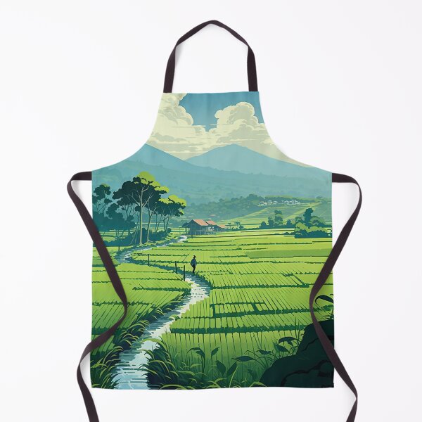 Item preview, Indian Farmlands in Verdant Splendor designed and sold by krishutd.