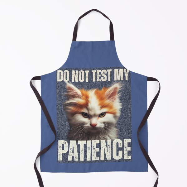 Item preview, Cute, but ANGRY cat on the verge of losing it, do not test my patience designed and sold by Moe-Hagag.