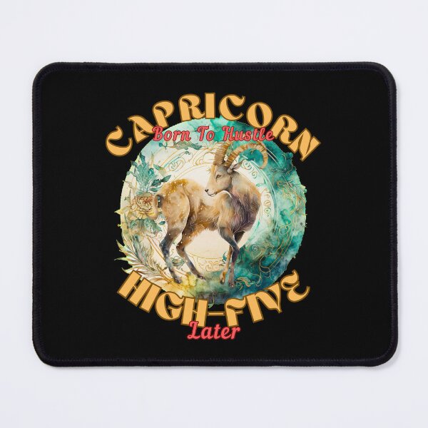 Item preview, Capricorn: Born To Hustle And High-Five Later. capricorn sign designed and sold by ZodiacWonders.