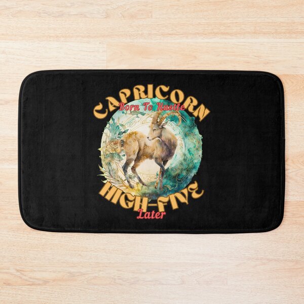 Item preview, Capricorn: Born To Hustle And High-Five Later. capricorn sign designed and sold by ZodiacWonders.