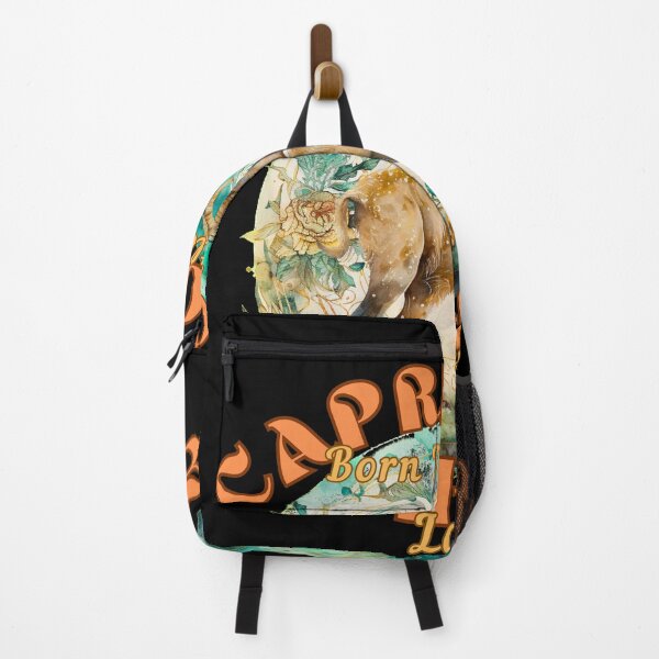 Item preview, Capricorn: Born To Hustle And High-Five Later. sea goat designed and sold by ZodiacWonders.