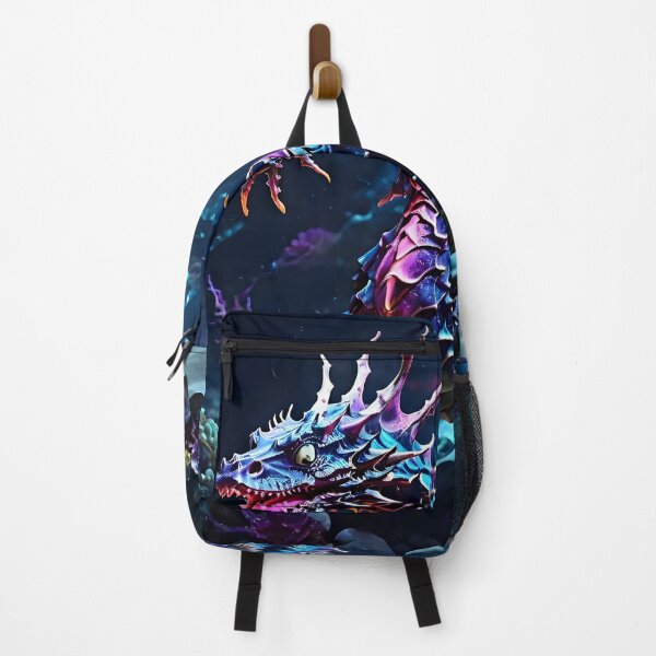 Item preview, Mesmerizing Prehistoric Sea Dragon with Fluorescent Hue designed and sold by Best-Art-32.