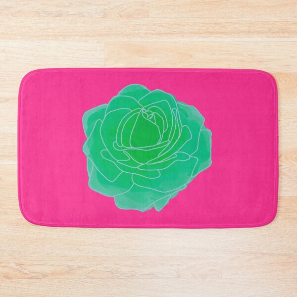 Item preview, Green Pop Art Rose designed and sold by Pixel and Paintbrush.
