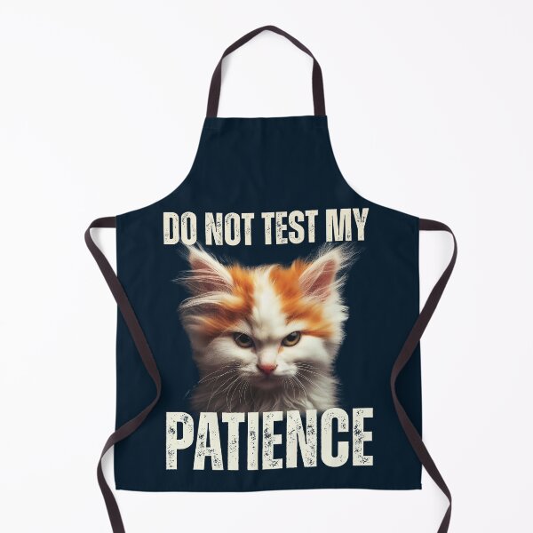 Item preview, Cute, but ANGRY Kitty on the verge of losing it, do not test my patience, transparent design designed and sold by Moe-Hagag.