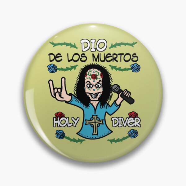 Item preview, Dio de los Muertos Day of the Dead Holy Diver designed and sold by Gbrl-D.