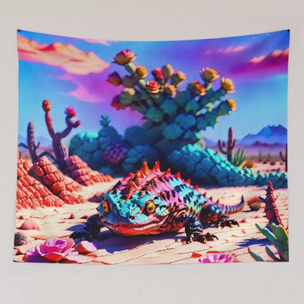 Item preview, Fluorescent-Colored Gila Monster Artwork designed and sold by Best-Art-32.