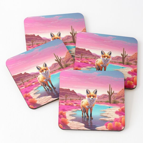 Item preview, Fluorescent Desert Fox Art designed and sold by Best-Art-32.