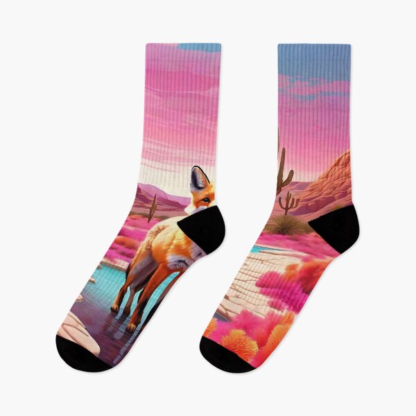 Item preview, Fluorescent Desert Fox Art designed and sold by Best-Art-32.