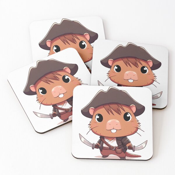 Item preview, Capybara Pirate designed and sold by rafaozeki.